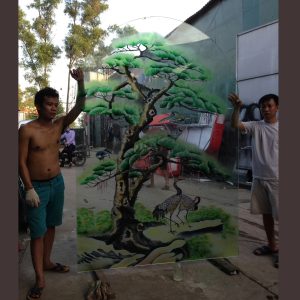 Kính điêu khắc 15