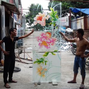 Kính điêu khắc 5