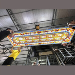 Trần kính trang trí 25