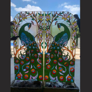 Vách kính hoa đồng 33